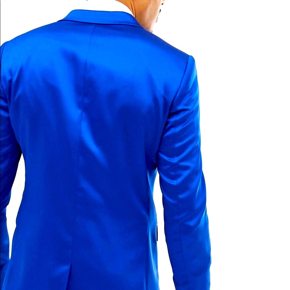 ASOS DESIGN NWOT Tall Blazer w/ Jacquard Lapel - Picture 5 of 5